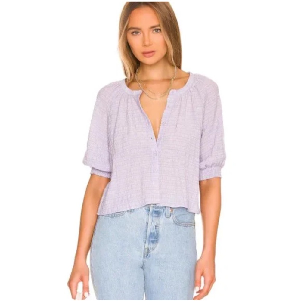 $59 NWOT STEVE MADDEN/BB DAKOTA PLEASANT DEMEANOR TOP in LILAC S